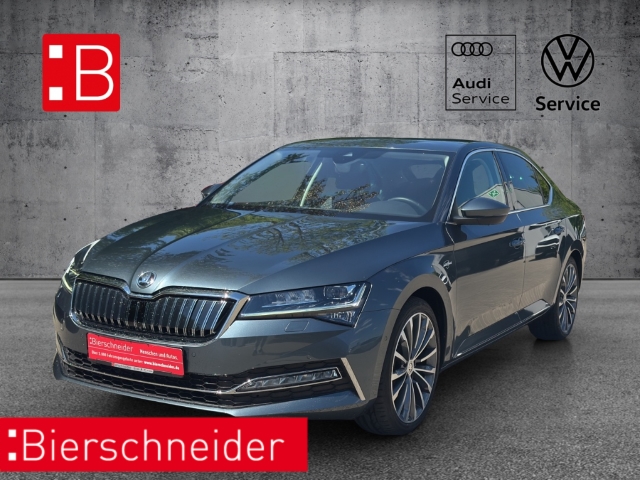 Superb Lim. 1.4 TSI iV DSG L&K VIRTUAL MATRIX AHK 19 CANTON AREA-VIEW LEDER DCC ACC DAB