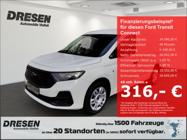 Transit Connect Trend 1.5 150PS Plug-In Automatik/Android-Auto/Apple CarPlay