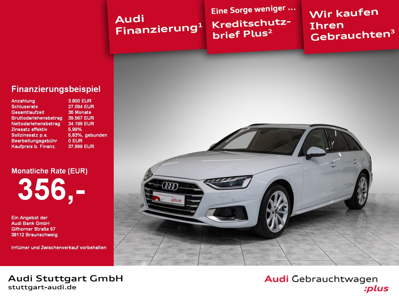 Audi A4 Avant advanced 40 TDI quattro