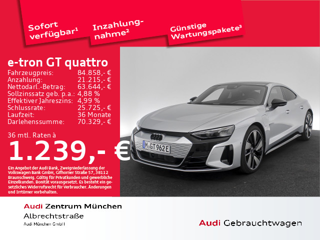 Audi e-tron GT qu 2uD