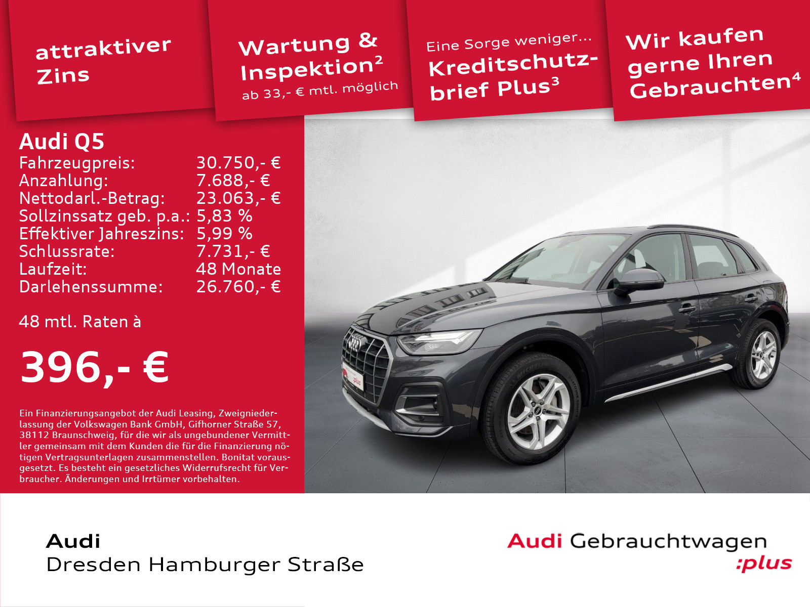 Q5 50 TFSI e advanced quattro LED Navi Panorama