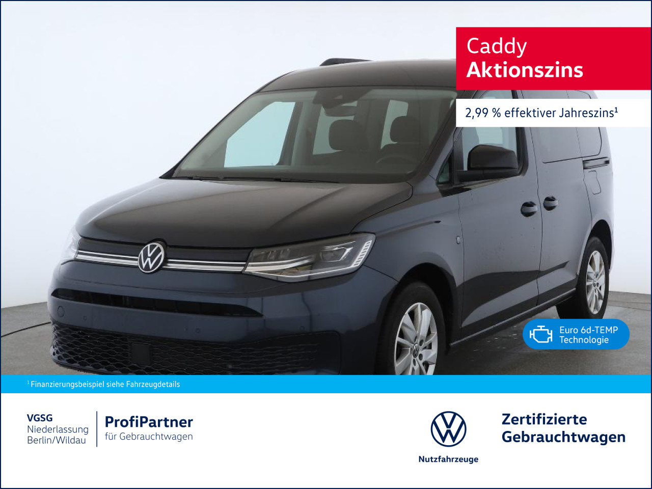 Volkswagen Caddy Life AppConnect