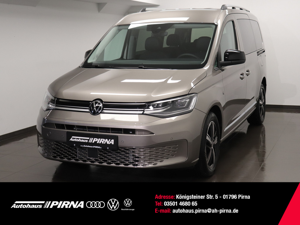 Caddy Maxi Style 7-Sitzer 2,0 l TDI EU6 SCR 90 kW 7-Gang-DSG 2970 mm L