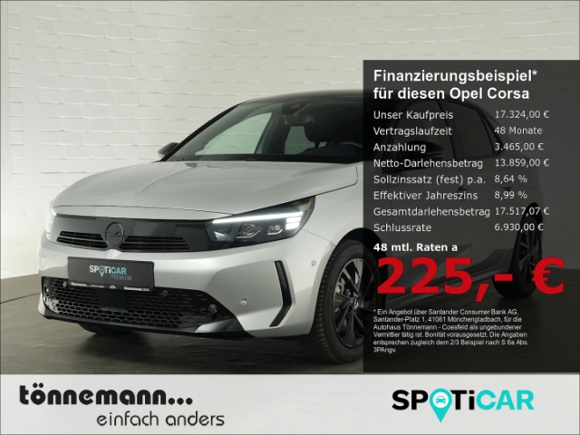 Opel Corsa F MATRIXLICHT SITZ