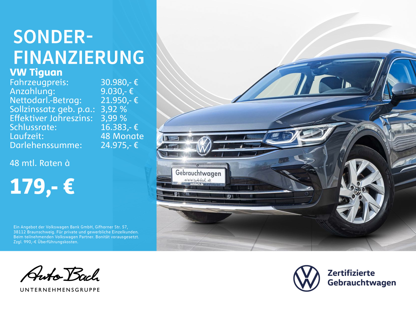 Tiguan 1.5 TSI "Elegance" DSG Navi LED Digital Cockpit ACC EPH DAB AHK