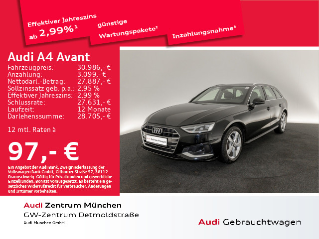 A4 Avant 40 TDI S tronic advanced Navi+/PDC+/SitzHzg