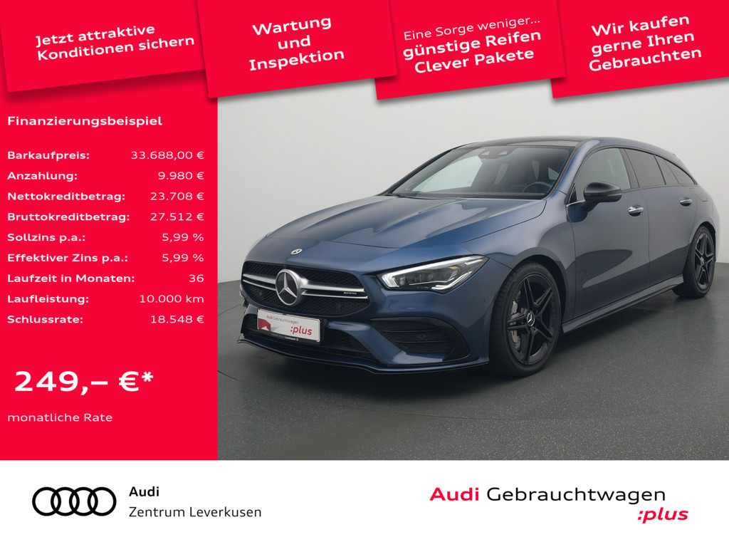 CLA 35 AMG LEDER MEMORY PTS NAVI PANO