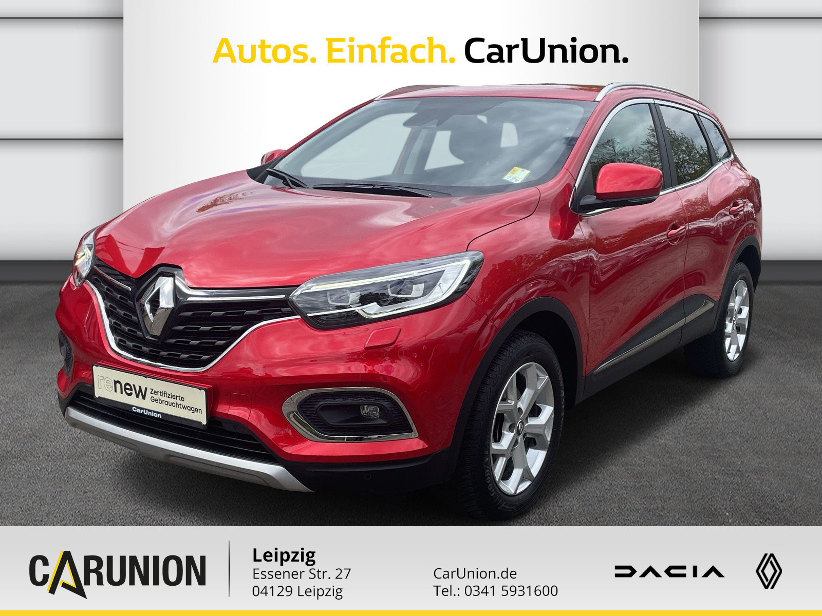 Renault Kadjar LIMITED Deluxe TCe 140 beh Frontscheibe