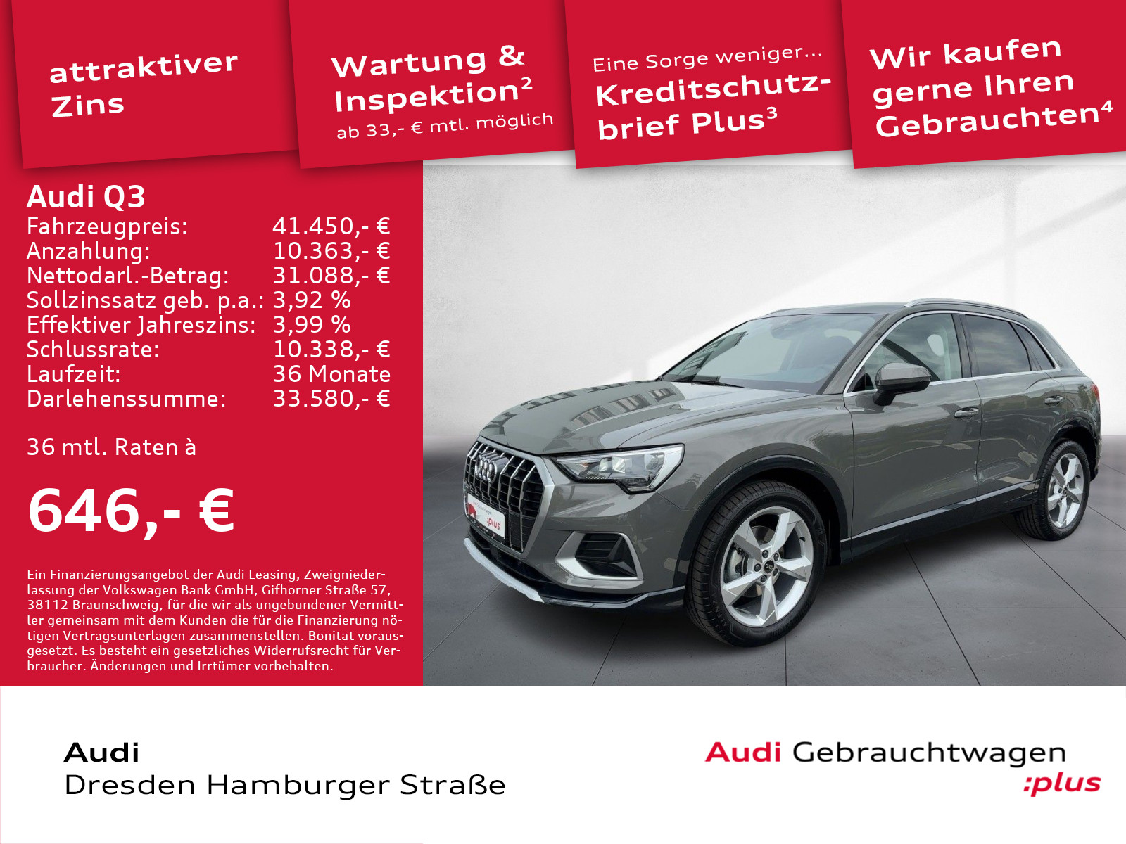Audi Q3 35 TFSI advanced