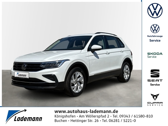 Tiguan 1.5 TSI Life LED+NAVI+AHK+RFK+ACC+SHZ+PDC