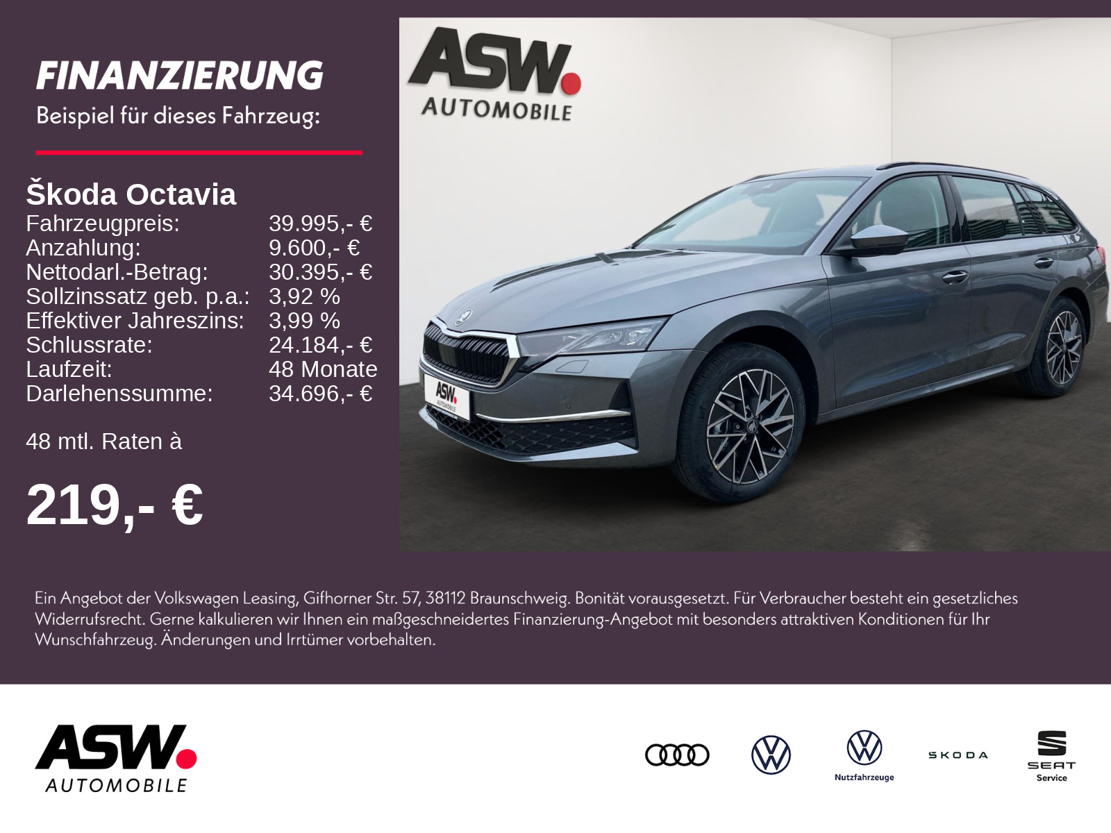 Octavia Combi Selection 2,0TDI 150PS DSG Nav AHK