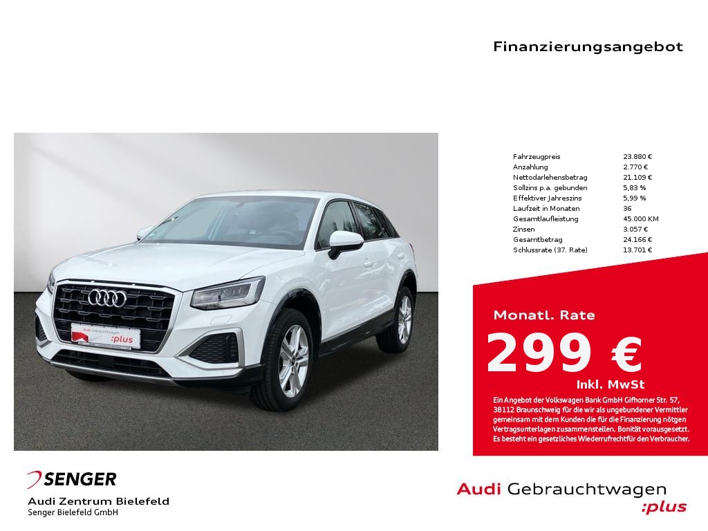 Audi Q2 Advanced 30 TDI Komfortpaket plus
