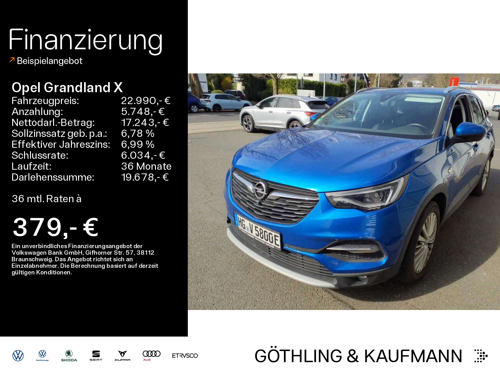 Grandland x 1.6 hybrid 4x4 Autom.*LED*Navi*360° Kamera*AHK*ZVF*klimaaut.*MFL*SHZ*