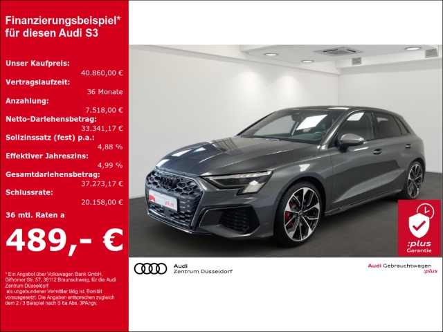 S3 SPORTBACK TFSI Allrad PANO LEDER B&O VIRTUAL