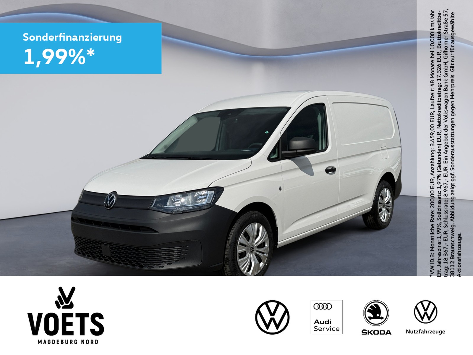 Caddy Cargo 2.0TDI 4Motion Maxi AHK+DAB+RFK+