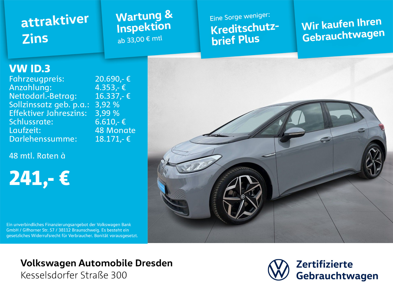 Volkswagen ID.3 Pro Performance
