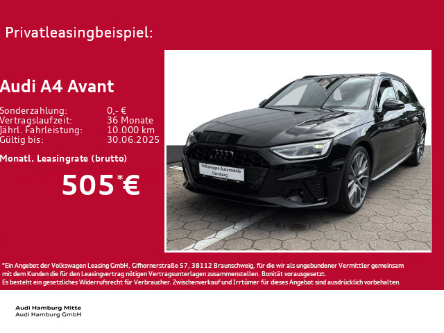 A4 Avant 40 TDI S line S tronic AHK B&O Kamera