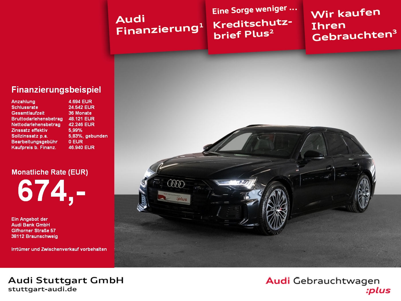 Audi A6 Avant sport 55 TFSI e q S line