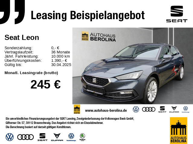Seat Leon 1.5 eTSI Style Edition Vision