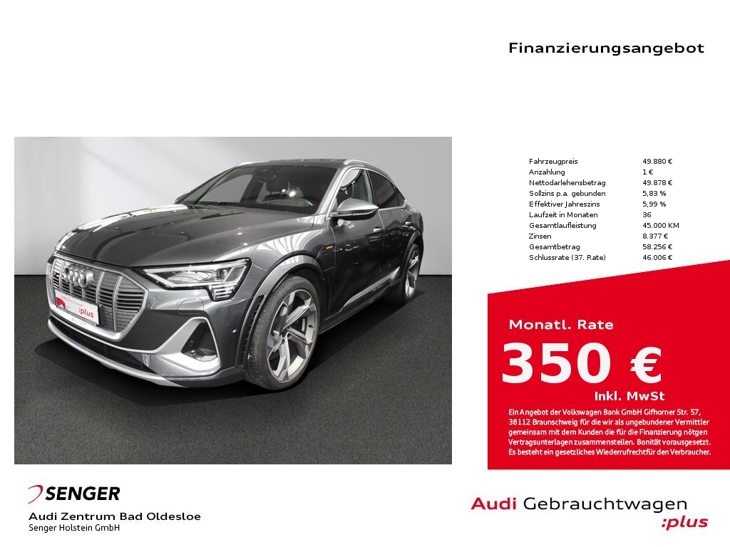 Audi e-tron S Sportback