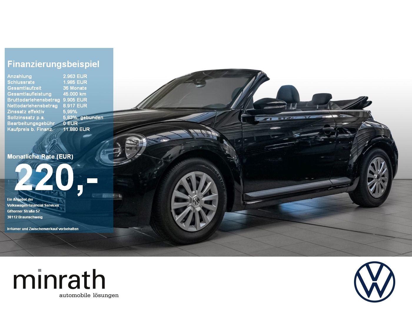 Volkswagen Beetle 1.2 TSI Cabriolet KlimaA