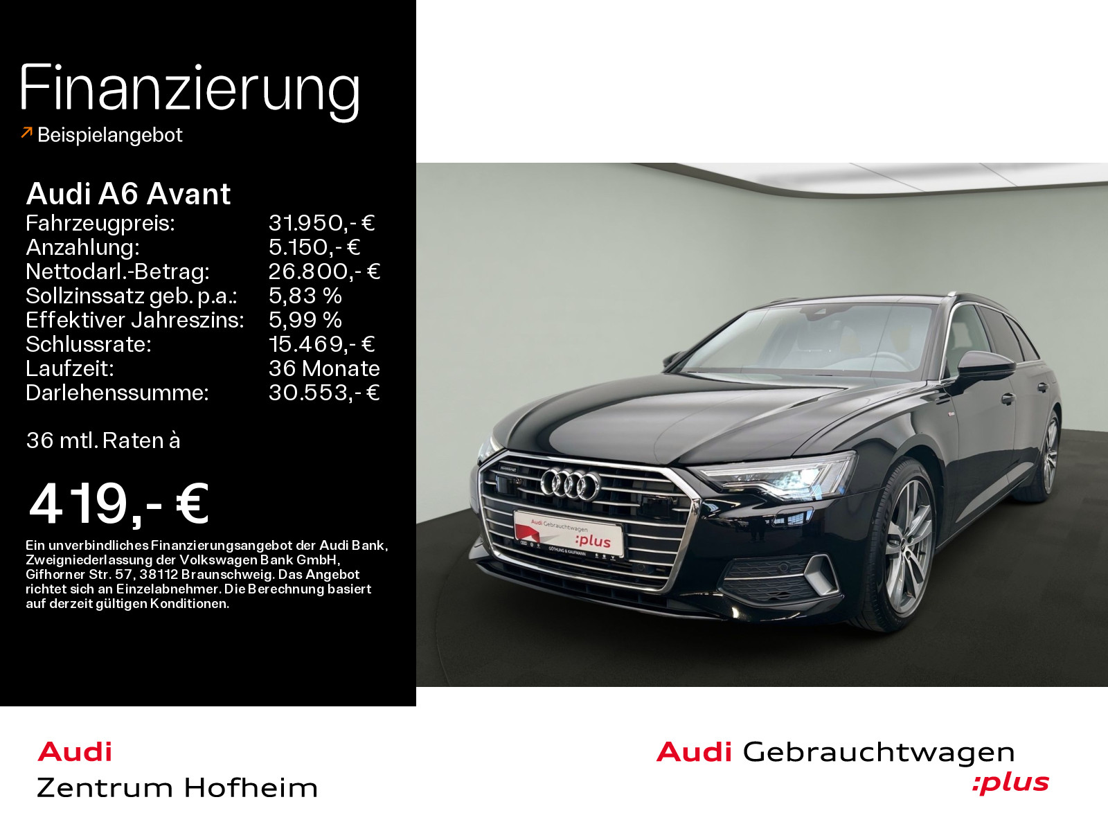 A6 Avant 50 TFSIe qu S line S tro*Matrix*Virtual*Navi+*Stadt*Tour*AHK*