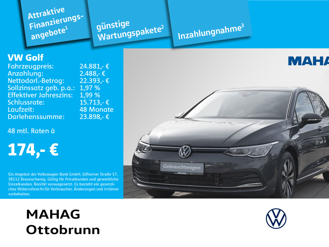 Volkswagen Golf 1.5 TSI VIII MOVE