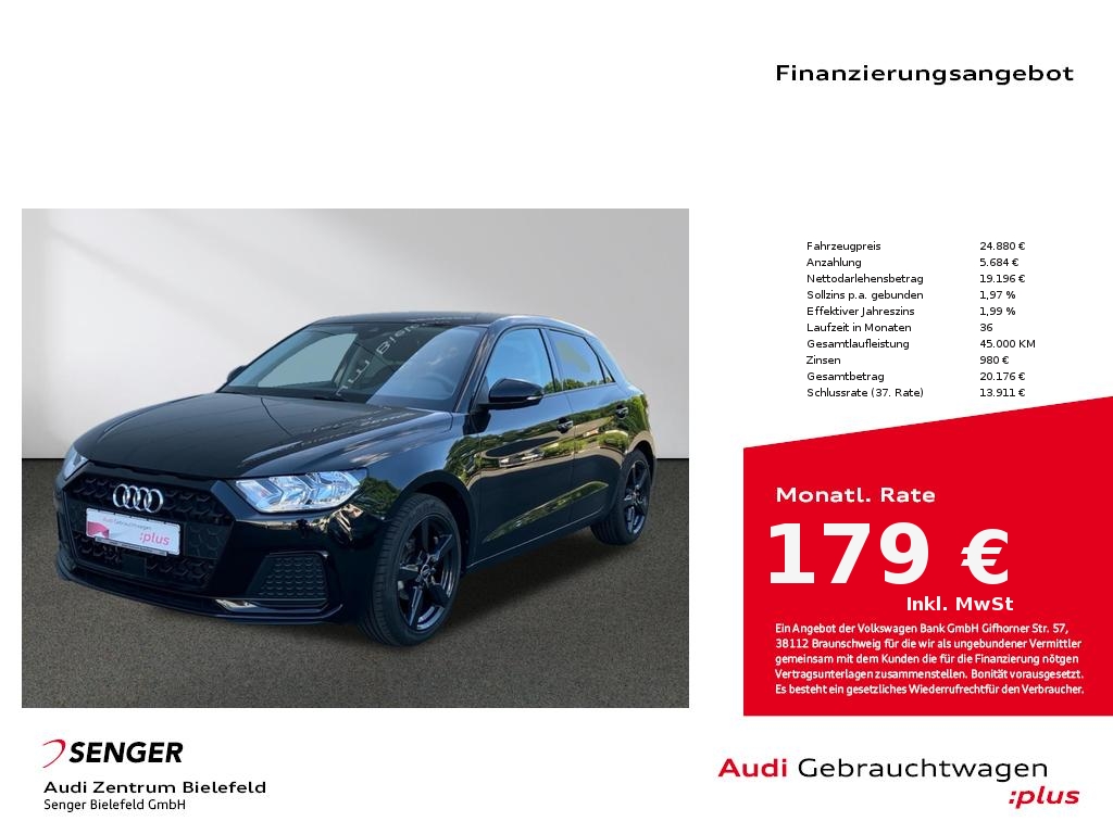 A1 Sportback Advanced 25 TFSI Optik-Paket Sitzh.