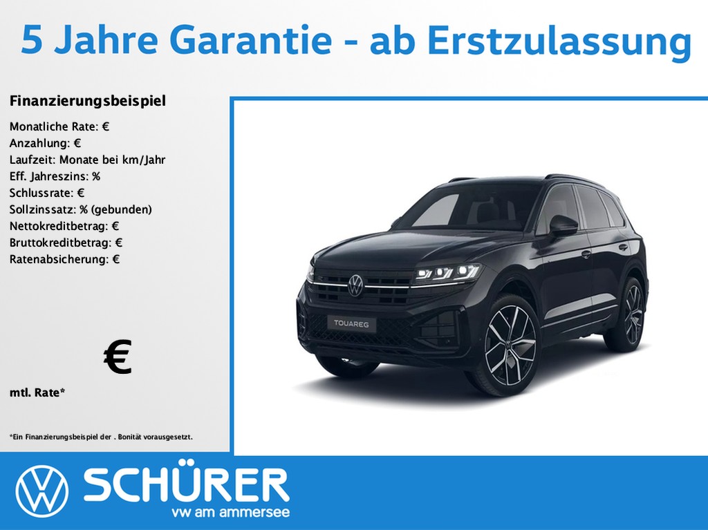 Touareg 3.0TDI R-Line Blackstyle Wankstabi Pano Allradlenkung Dynaudio HuD StdHz Pano