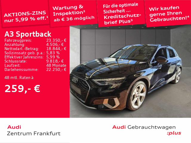 Audi A3 Sportback 30 TFSI