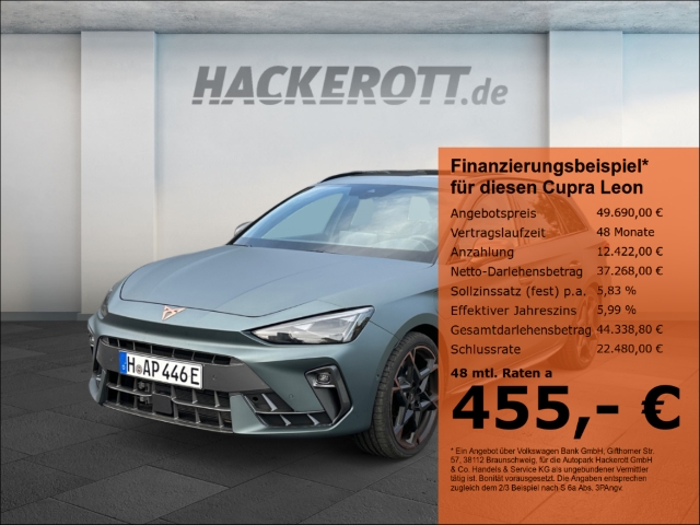 CUPRA Leon 1.5 Sportstourer VZ E-HYBRID