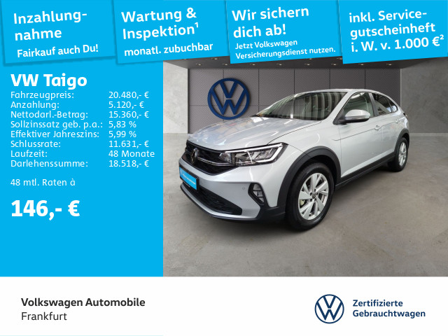 Volkswagen Taigo 1.0 TSI FrontAssist
