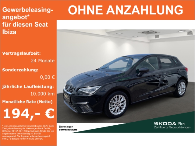 Ibiza 1.0 TSI FR DSG NAVI KAMERA