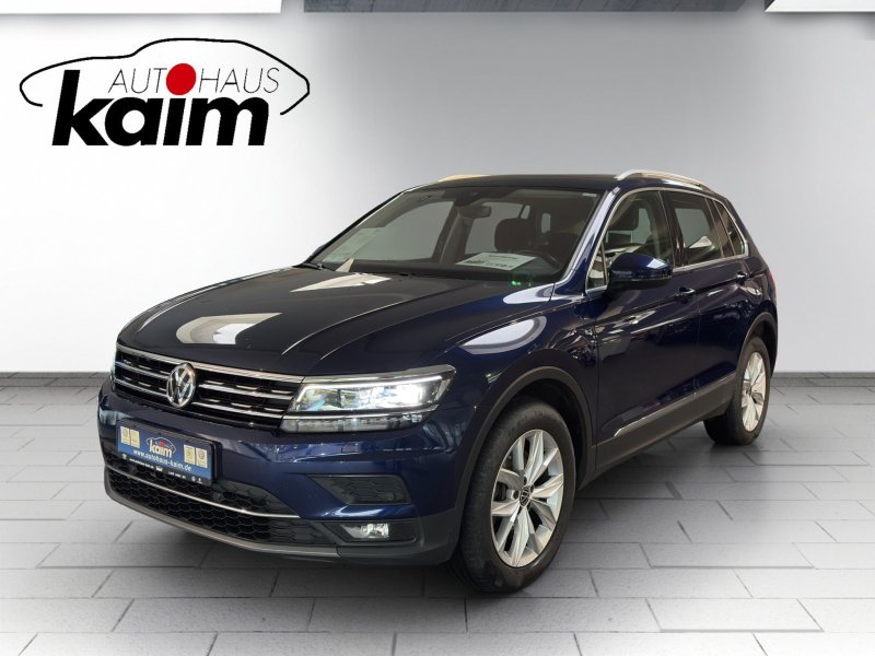 Tiguan 2.0 TDI Highline 4Motion DSG +LED+ALLRAD+AHK+ALU+SITZH.+PANO