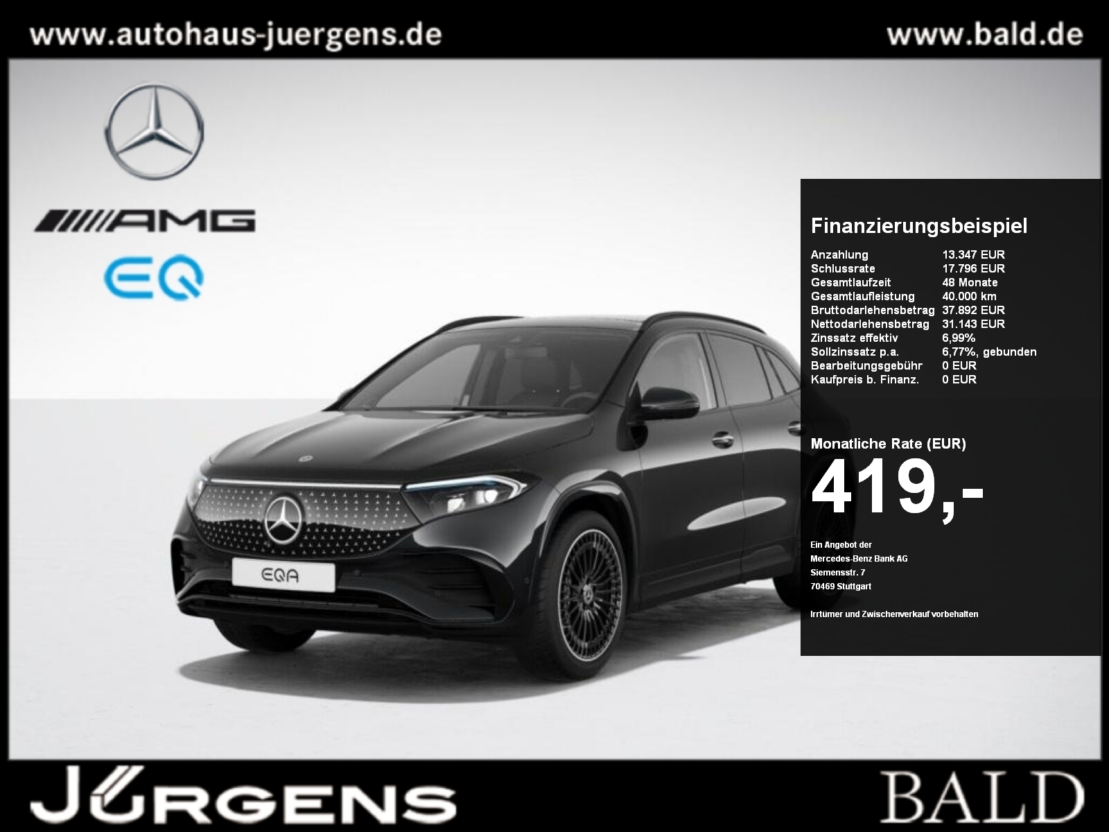 Mercedes-Benz A 35 AMG EQ-Sport Night 20Mopf