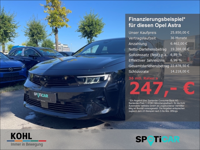Opel Astra 1.2 L Line Turbo