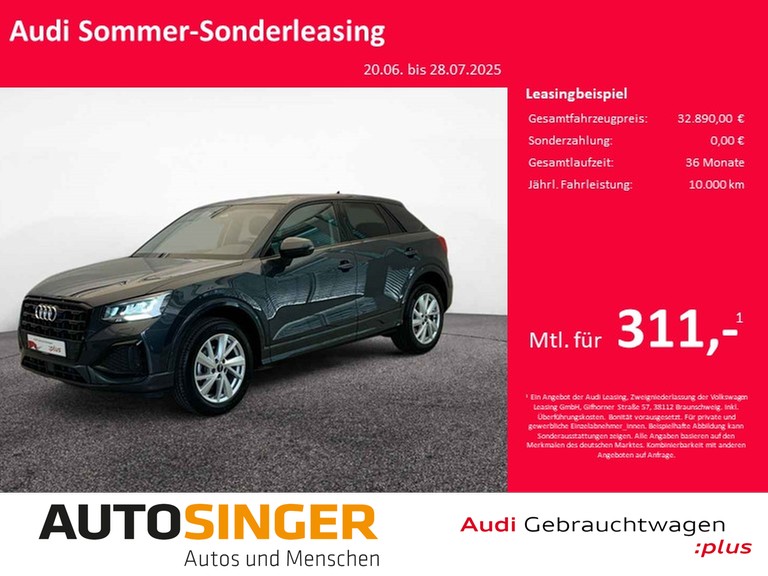 Q2 advanced 35 TFSI *NAVI*AHK*LED*ACC*VIRTUAL*