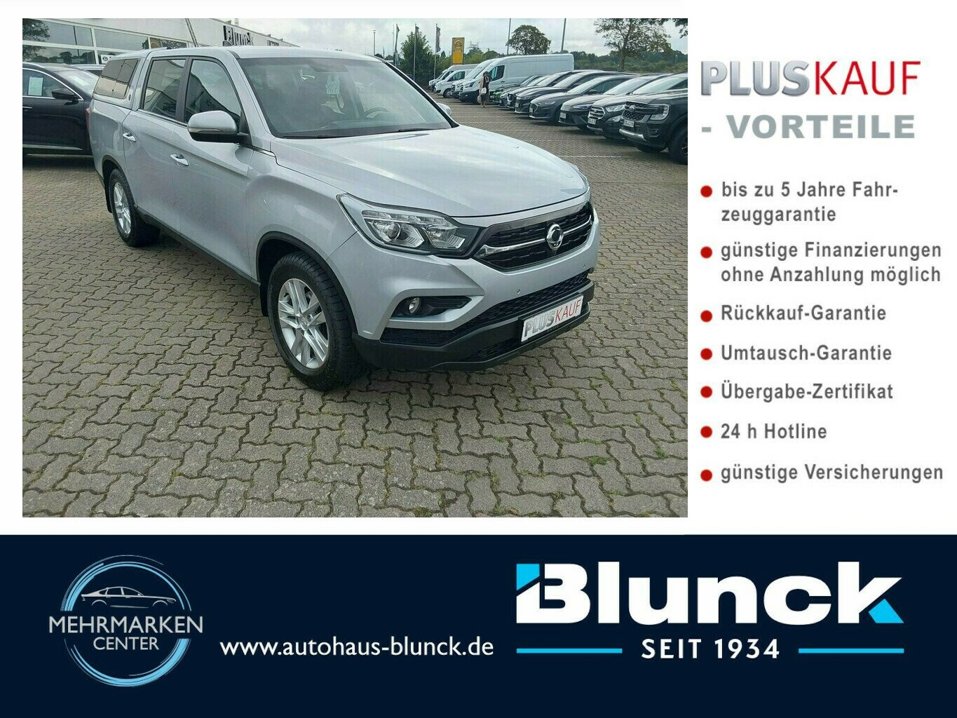 Ssangyong MUSSO Crystal Pickup DK Automatik