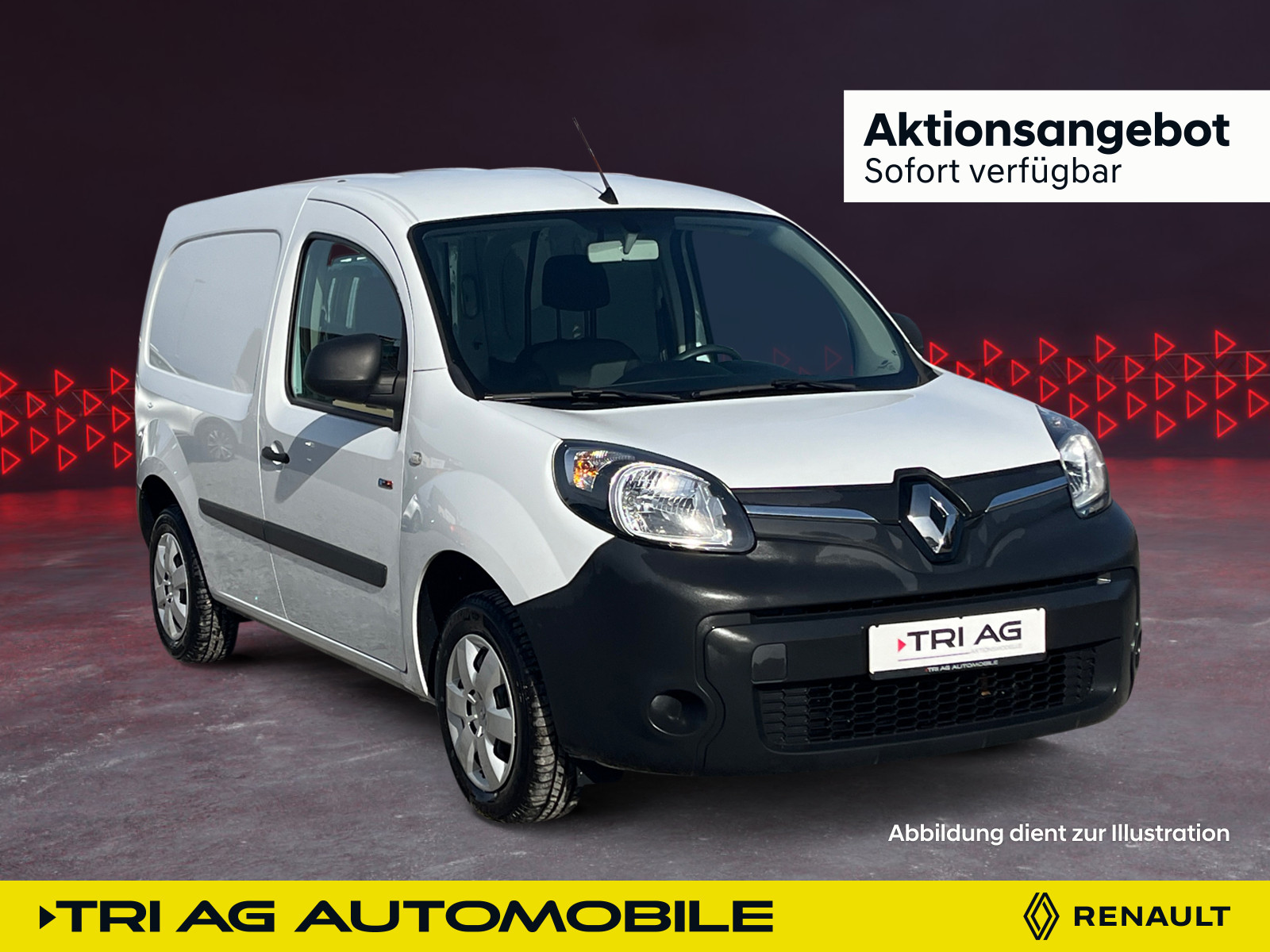 Kangoo Rapid Z.E. 100% Elektrisch inklusive Batterie