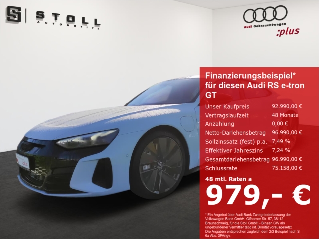 Audi RS e-tron GT Exclusiv Design AssistenzPlus Carbon Exclusiv Head Uo