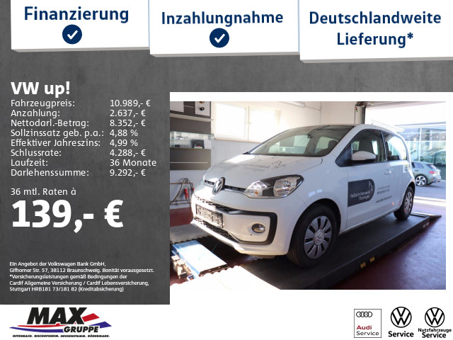 Volkswagen up 1.0 TSI MOVE UP MAPS&MORE