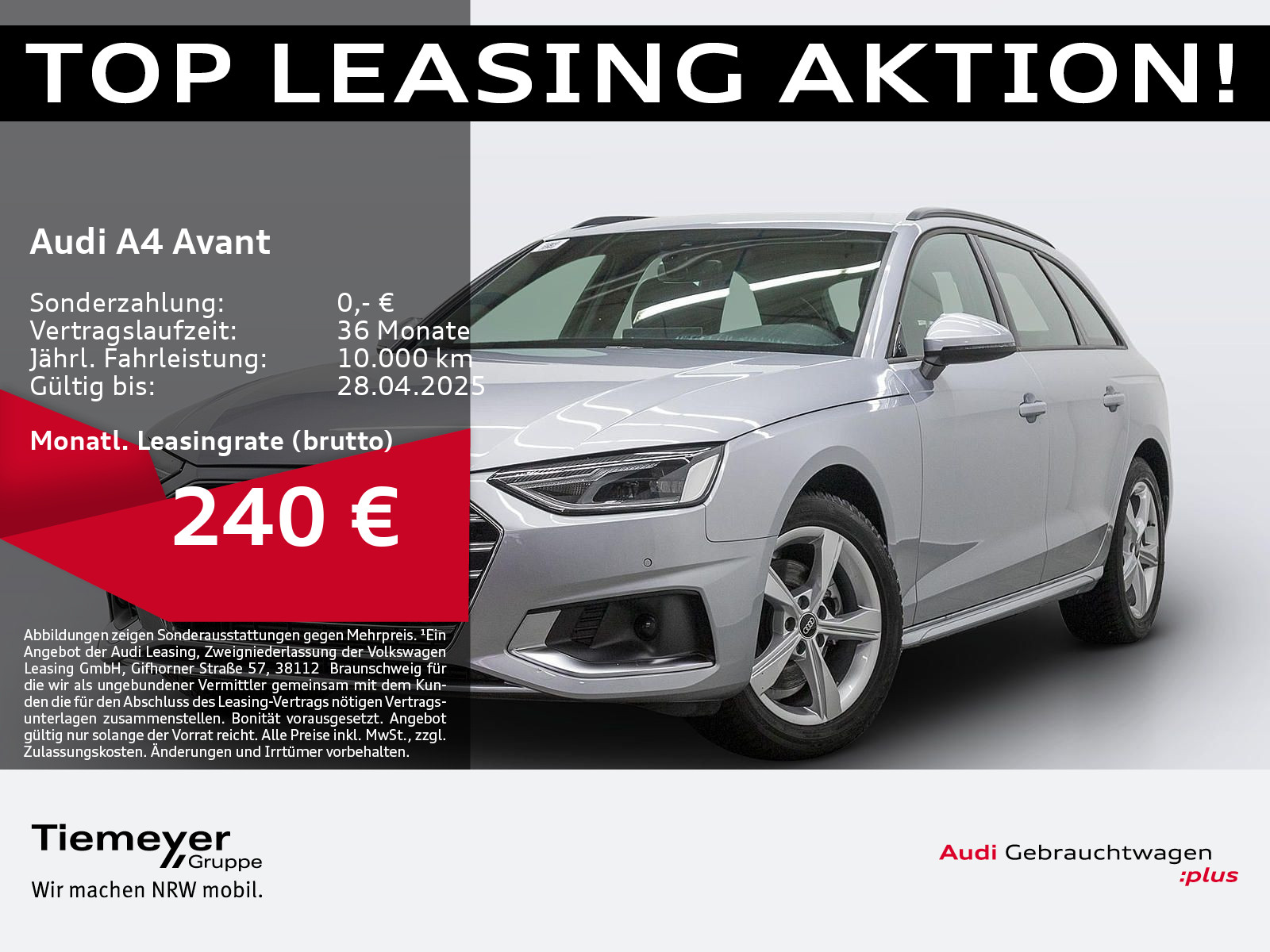 A4 Avant 35 TFSI ADVANCED LEDER NAVI KAMERA TOUR
