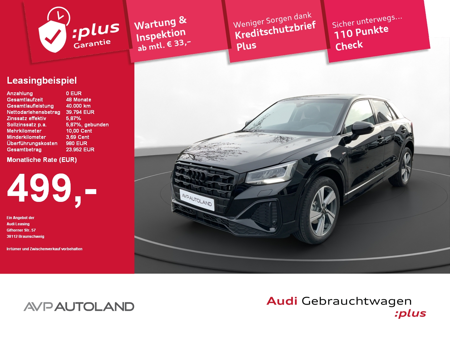 Q2 35 TFSI S tronic S line | MMI NAVI PLUS |