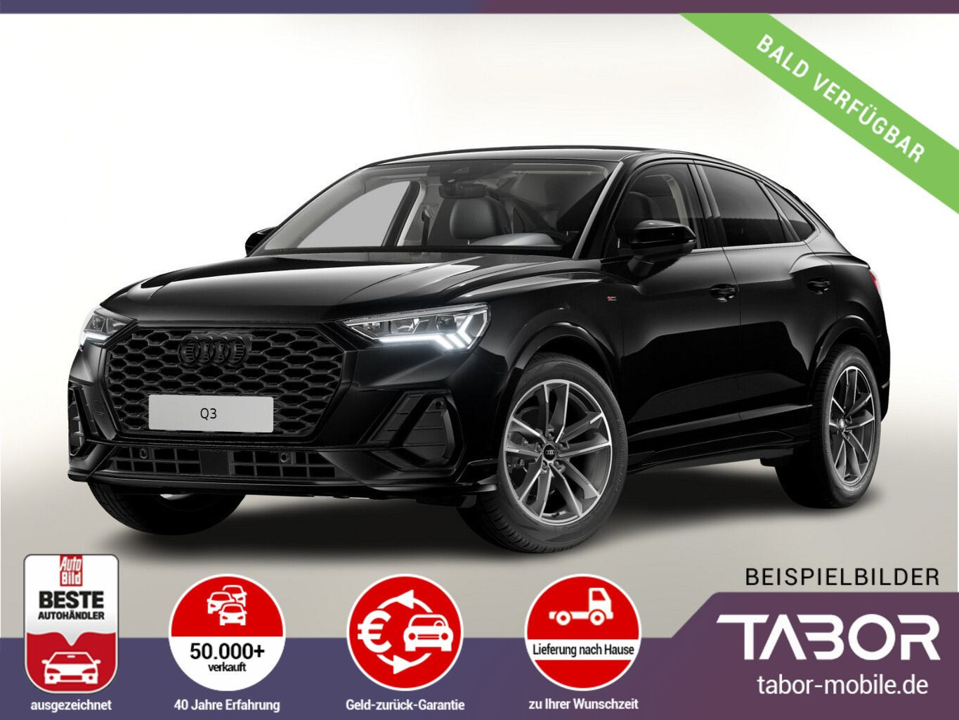 Q3 Sportback 35 TDI S tronic S line Nav 19Z LED