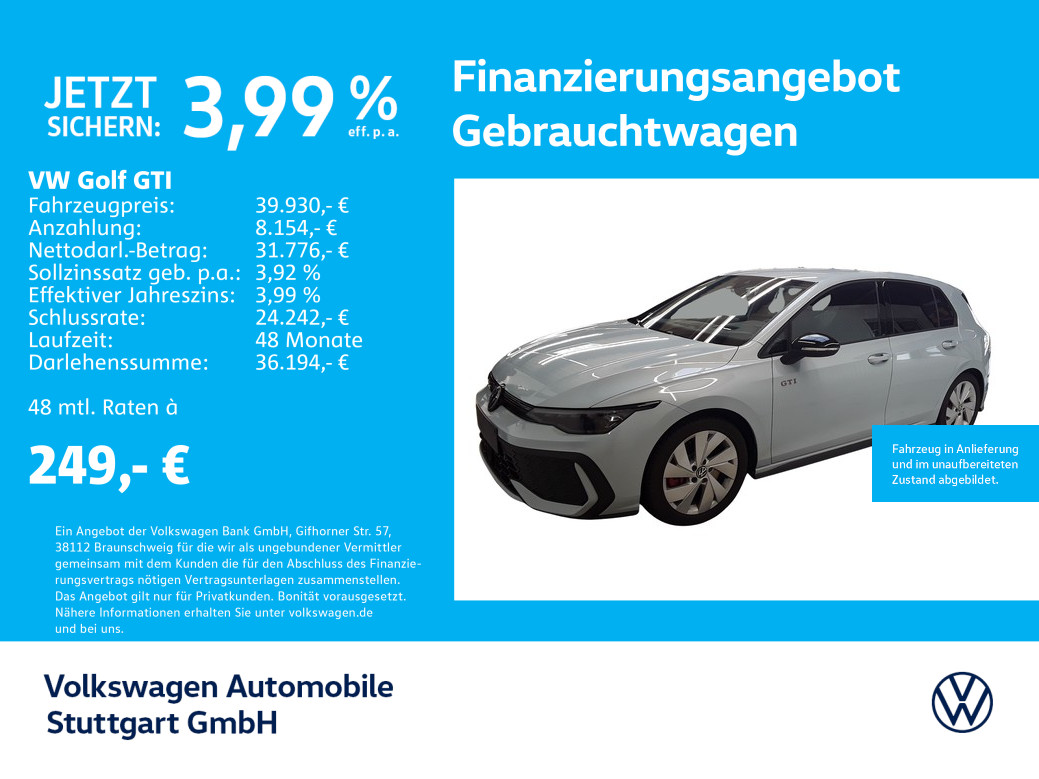 Volkswagen Golf 2.0 TSI GTI