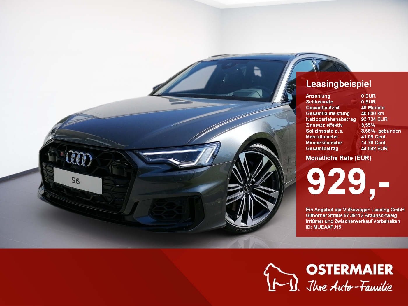 S6 Avant TDI 344PS tiptronic MATRIX,AHK,B&O,HuD,PDC,KAMERA,SHZ,PANO,5J-Garantie