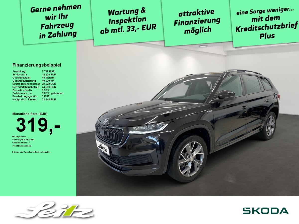 Kodiaq 2.0 TDI 4x4 Sportline *AHK*MATRIX*PDC*SITZH*