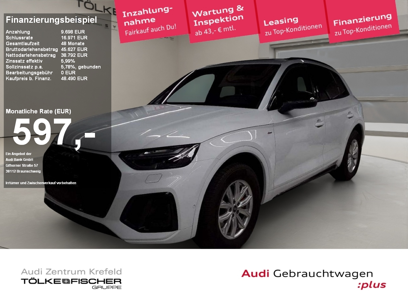 Audi Q5 2.0 TDI 35 S-Line S-line FLA