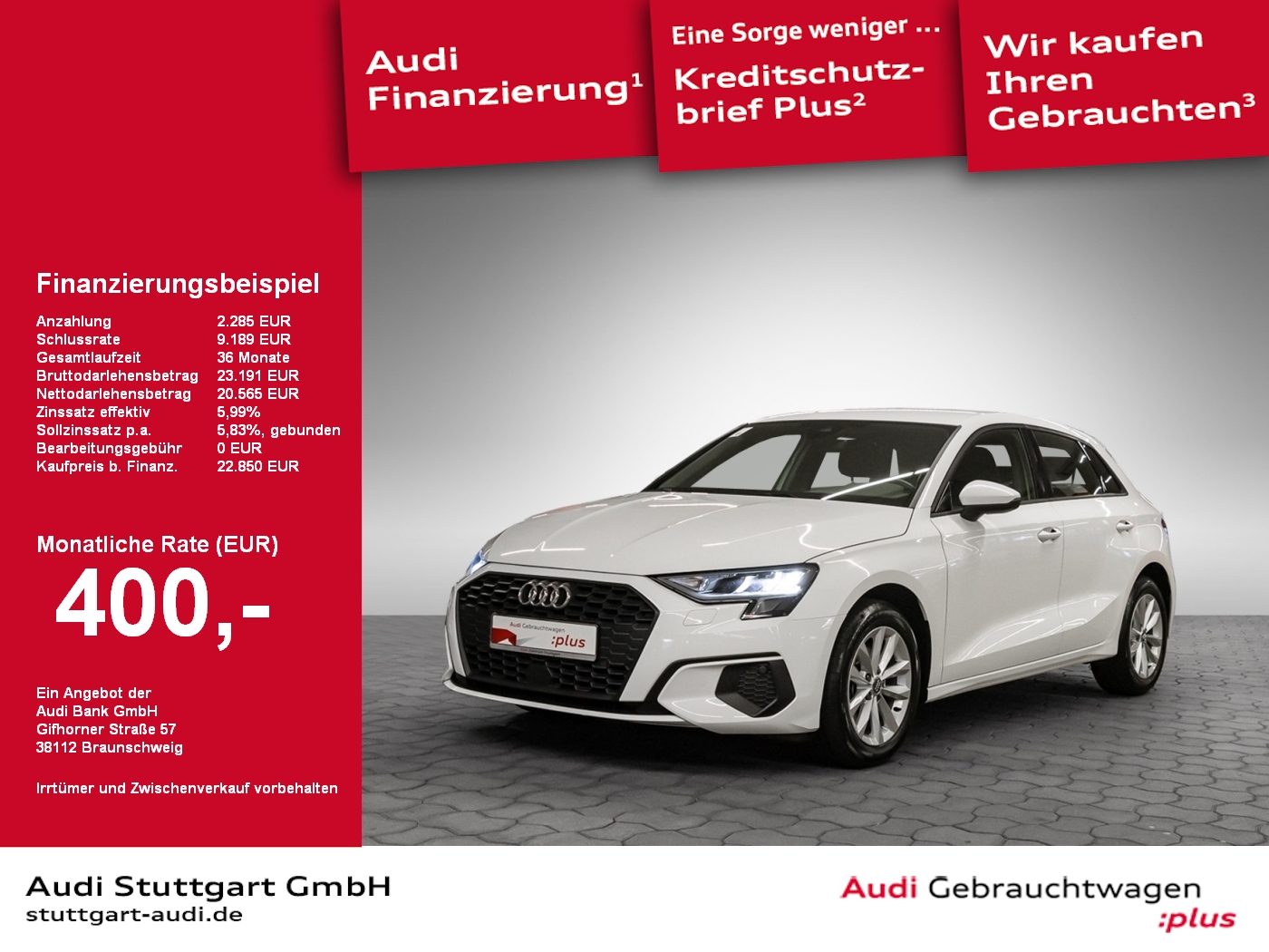 Audi A3 Sportback 35 TDI
