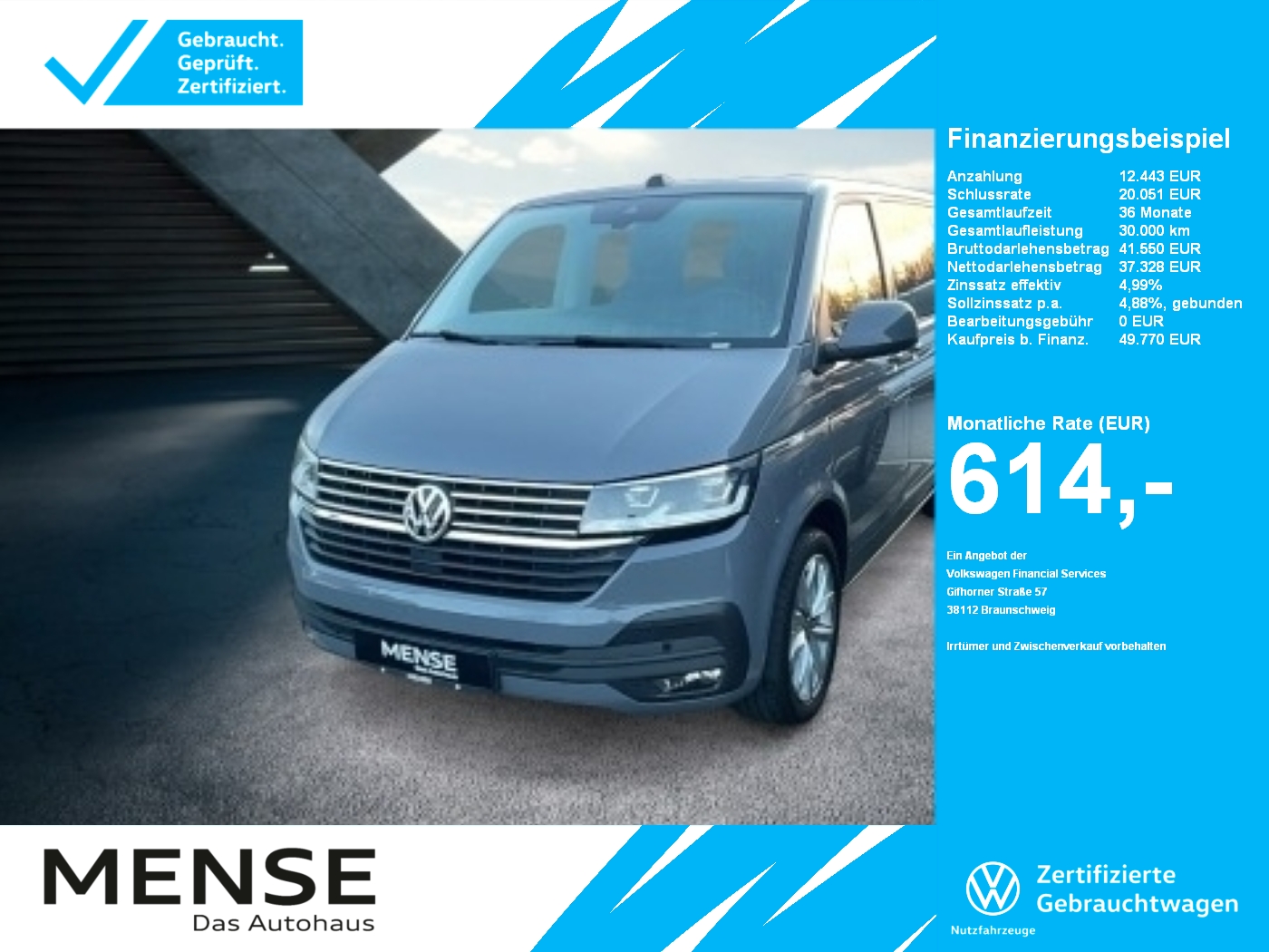 T6.1 Multivan Comfortline 2.0 TDI 110kW |STH